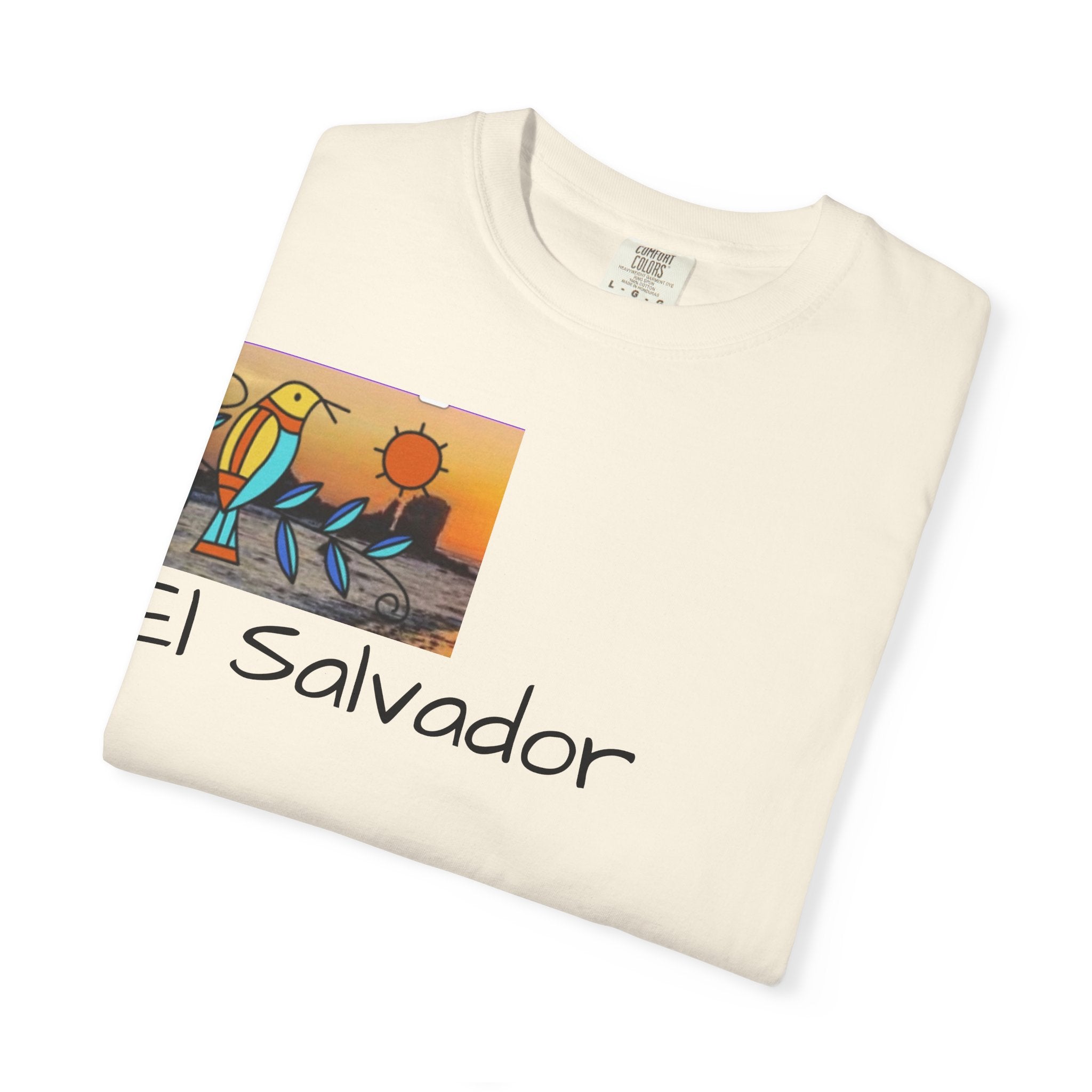 El Salvador Sunset Graphic T-Shirt