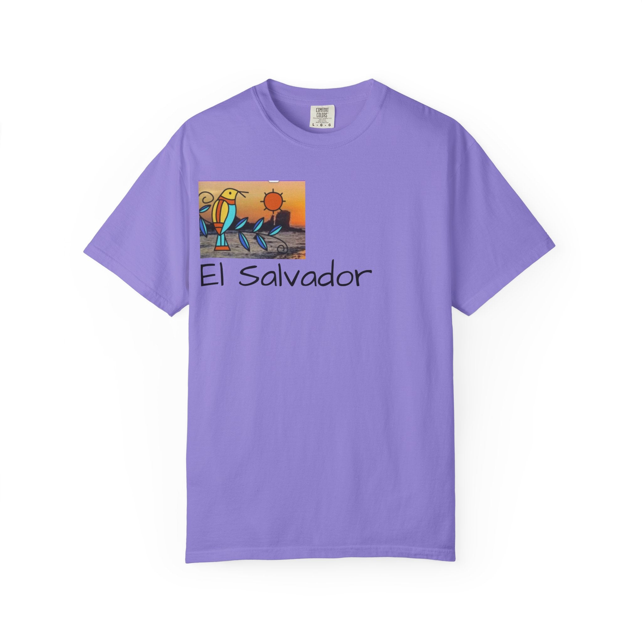 El Salvador Sunset Graphic T-Shirt