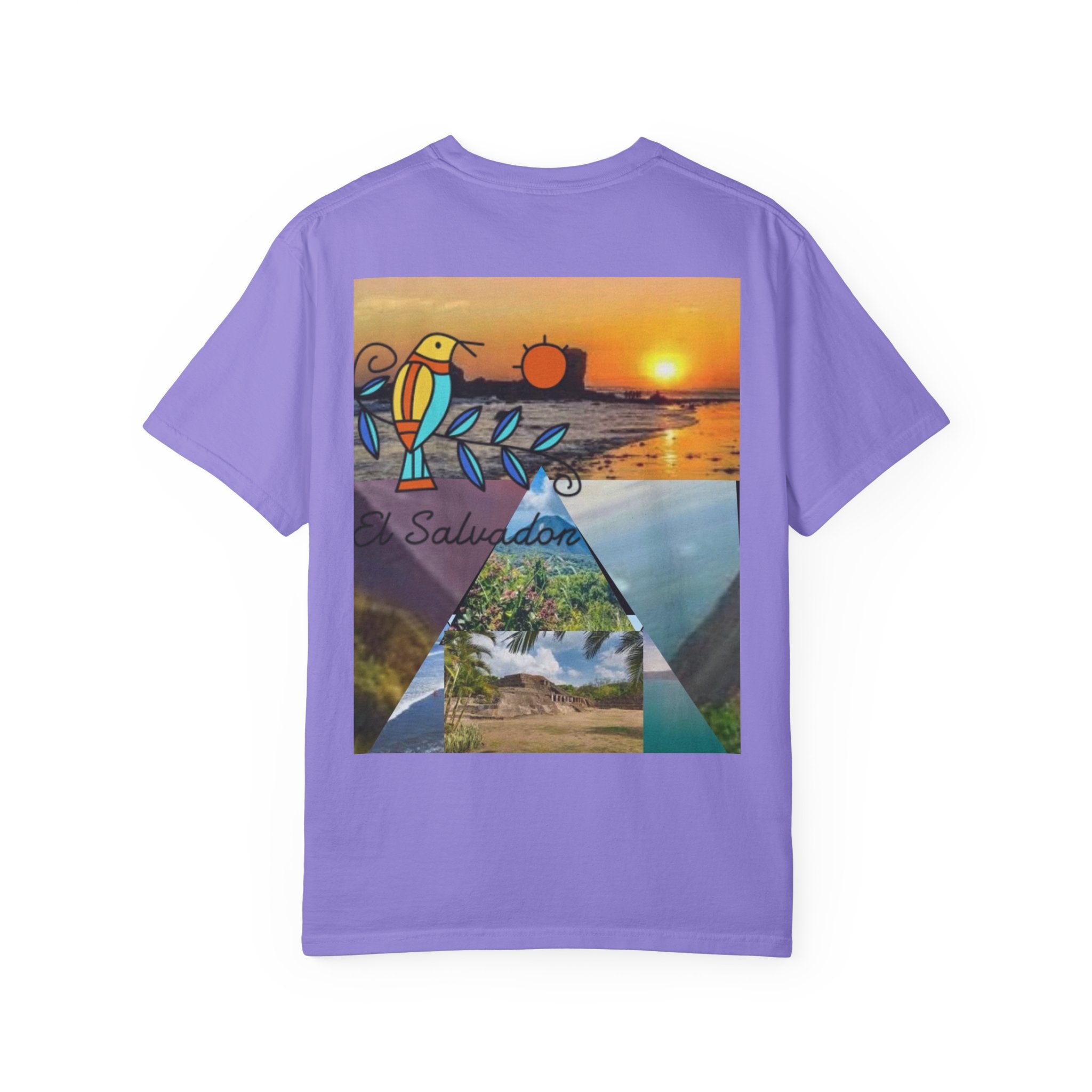El Salvador Sunset Graphic T-Shirt