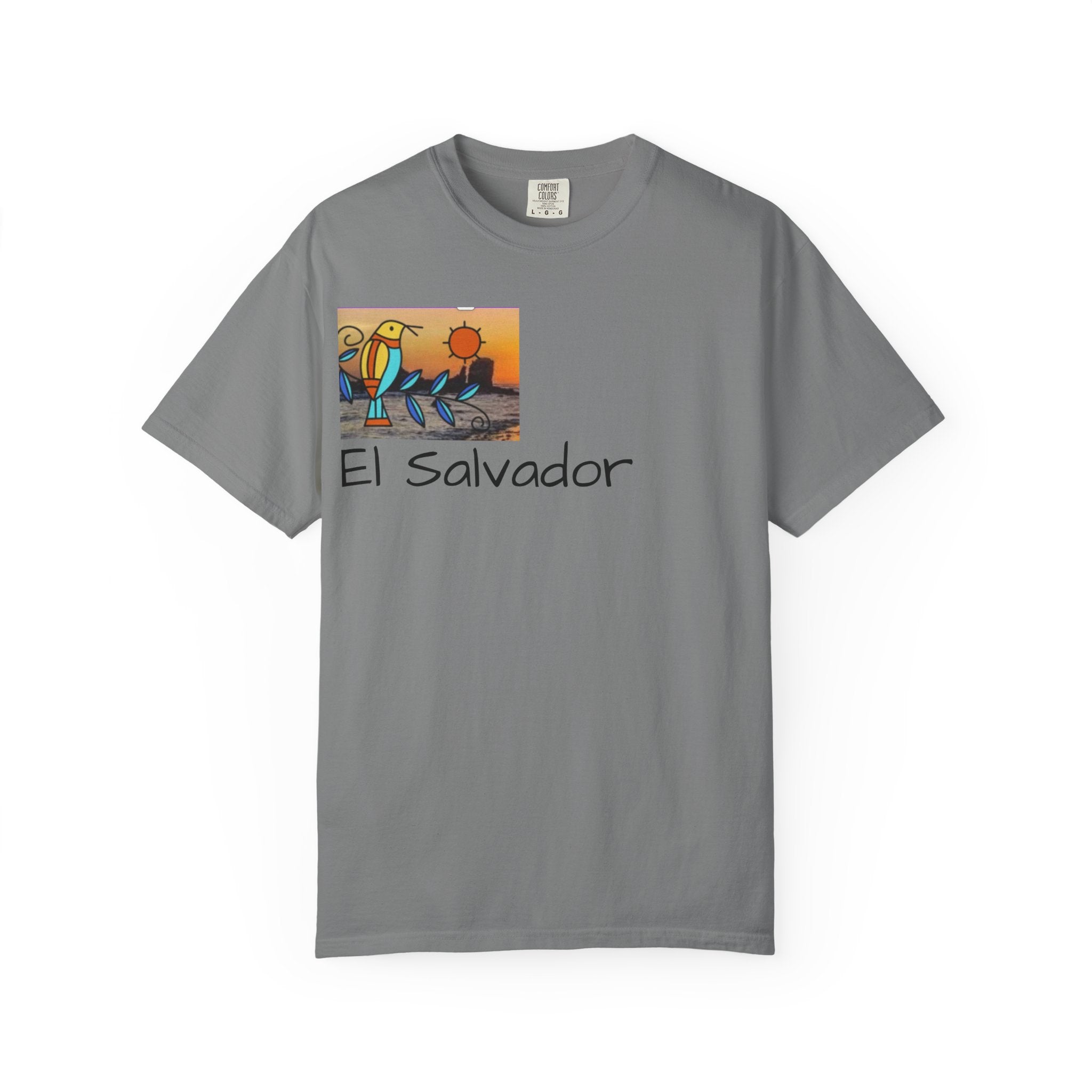 El Salvador Sunset Graphic T-Shirt