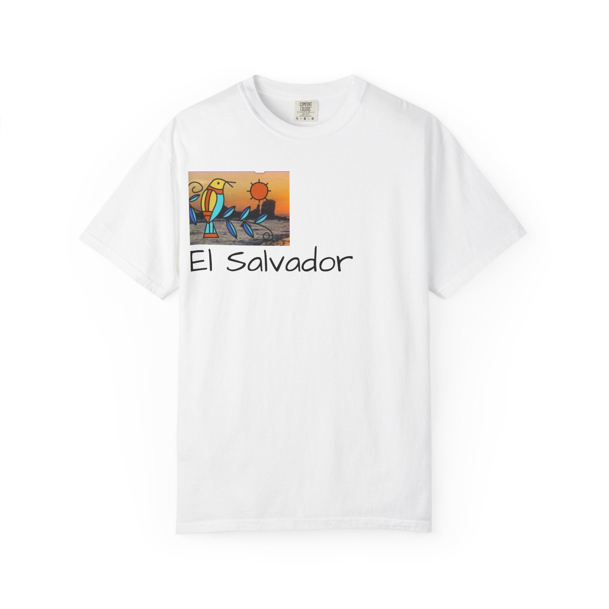 El Salvador Sunset Graphic T-Shirt