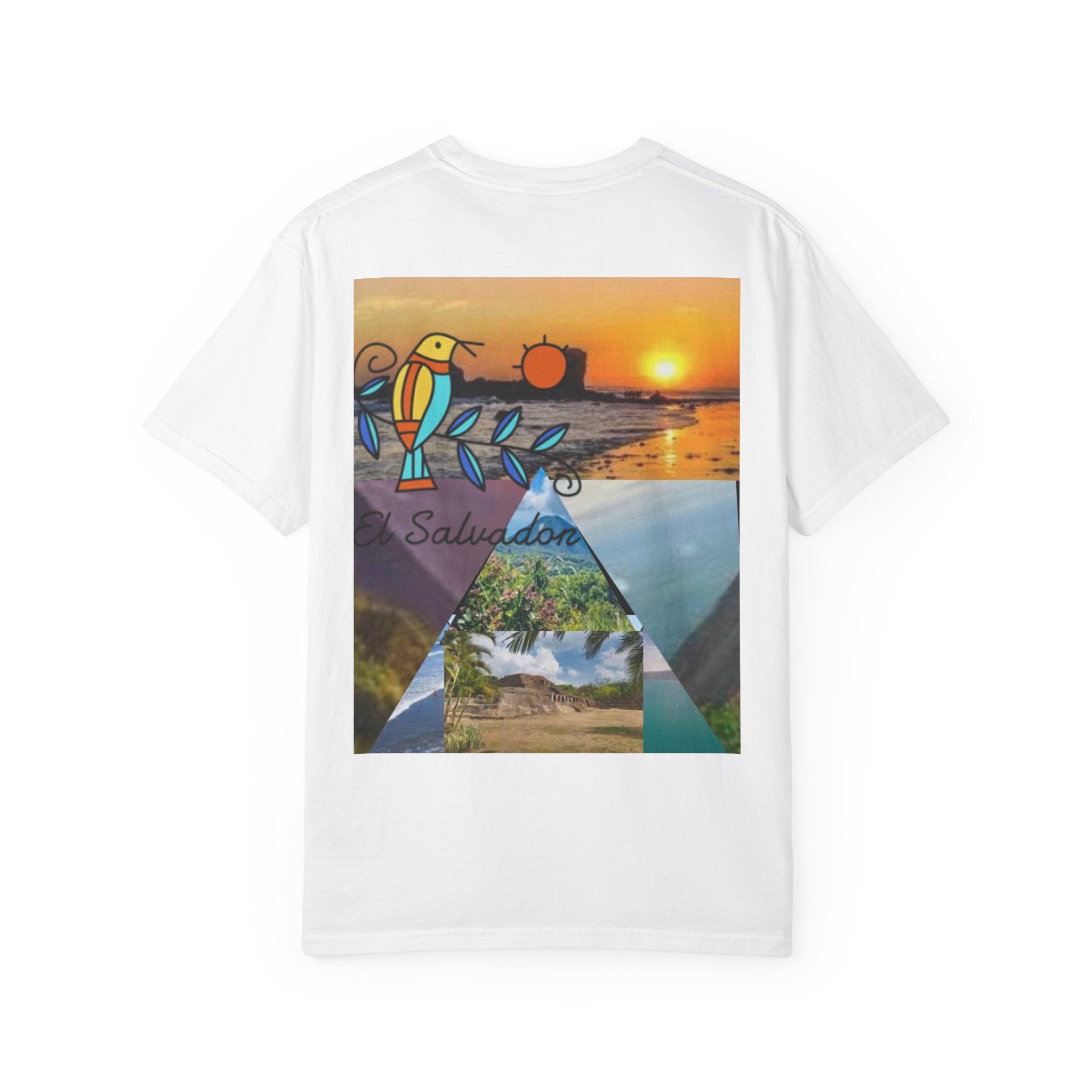 El Salvador Sunset Graphic T-Shirt