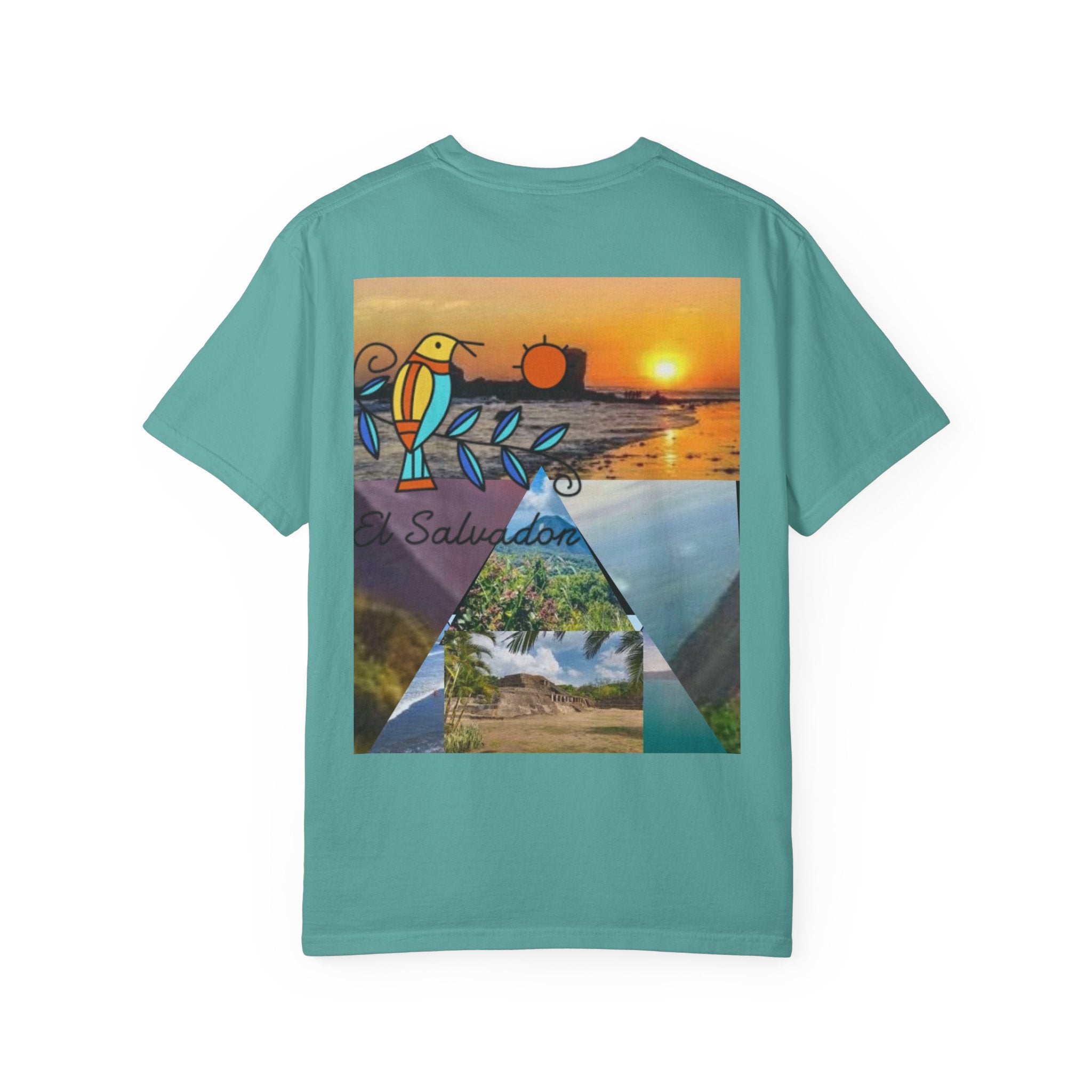 El Salvador Sunset Graphic T-Shirt
