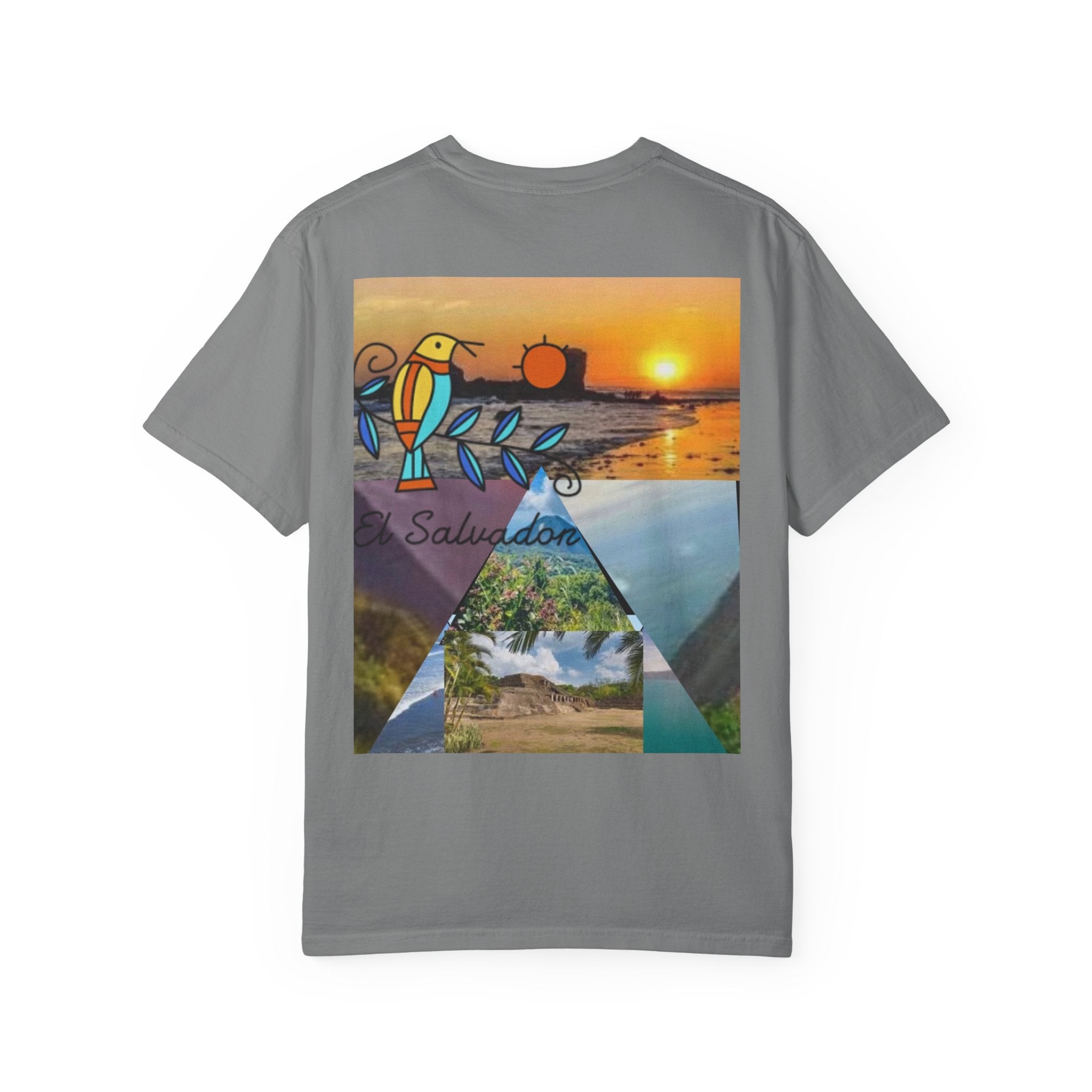 El Salvador Sunset Graphic T-Shirt