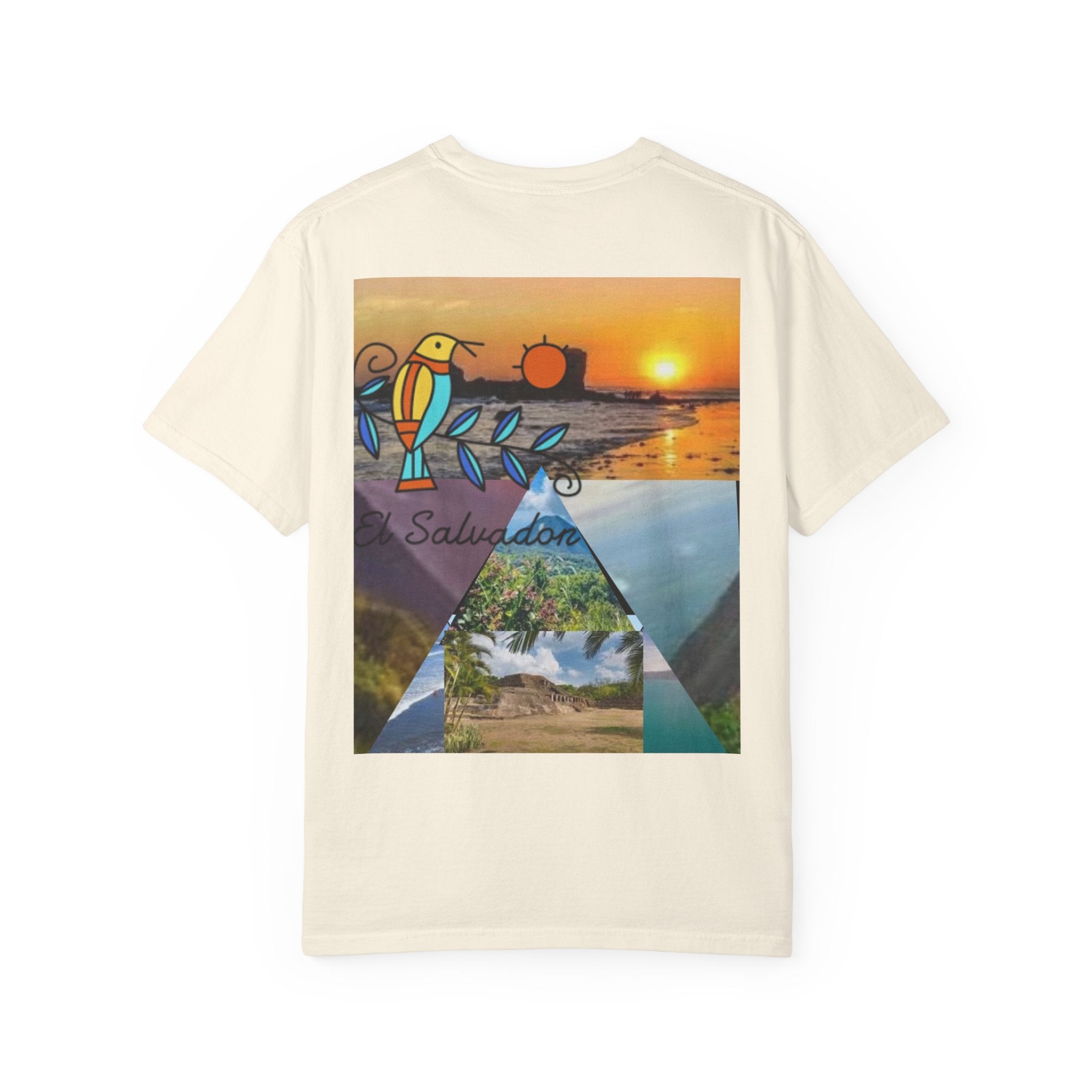 El Salvador Sunset Graphic T-Shirt