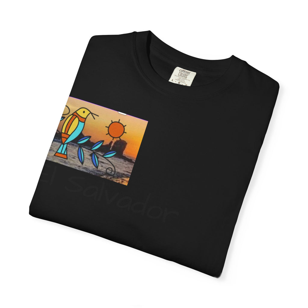 El Salvador Sunset Graphic T-Shirt