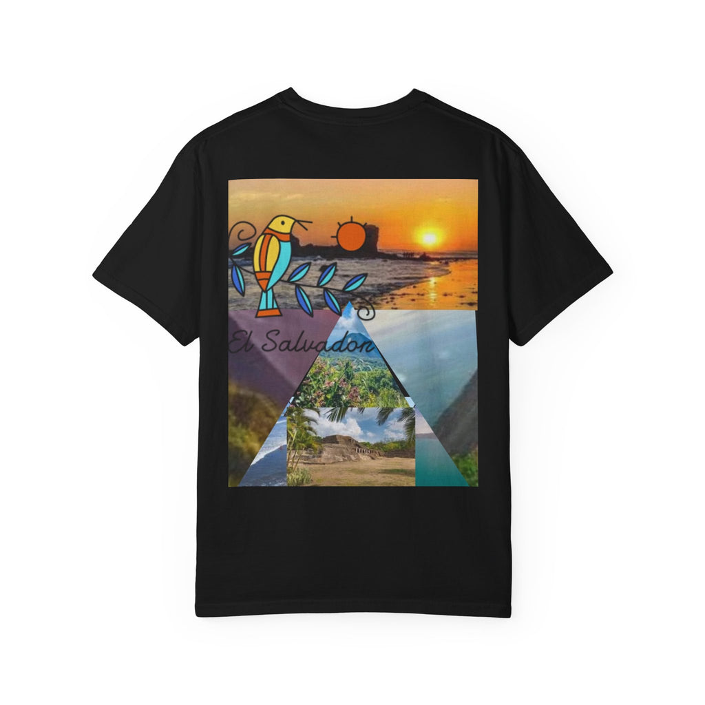 El Salvador Sunset Graphic T-Shirt