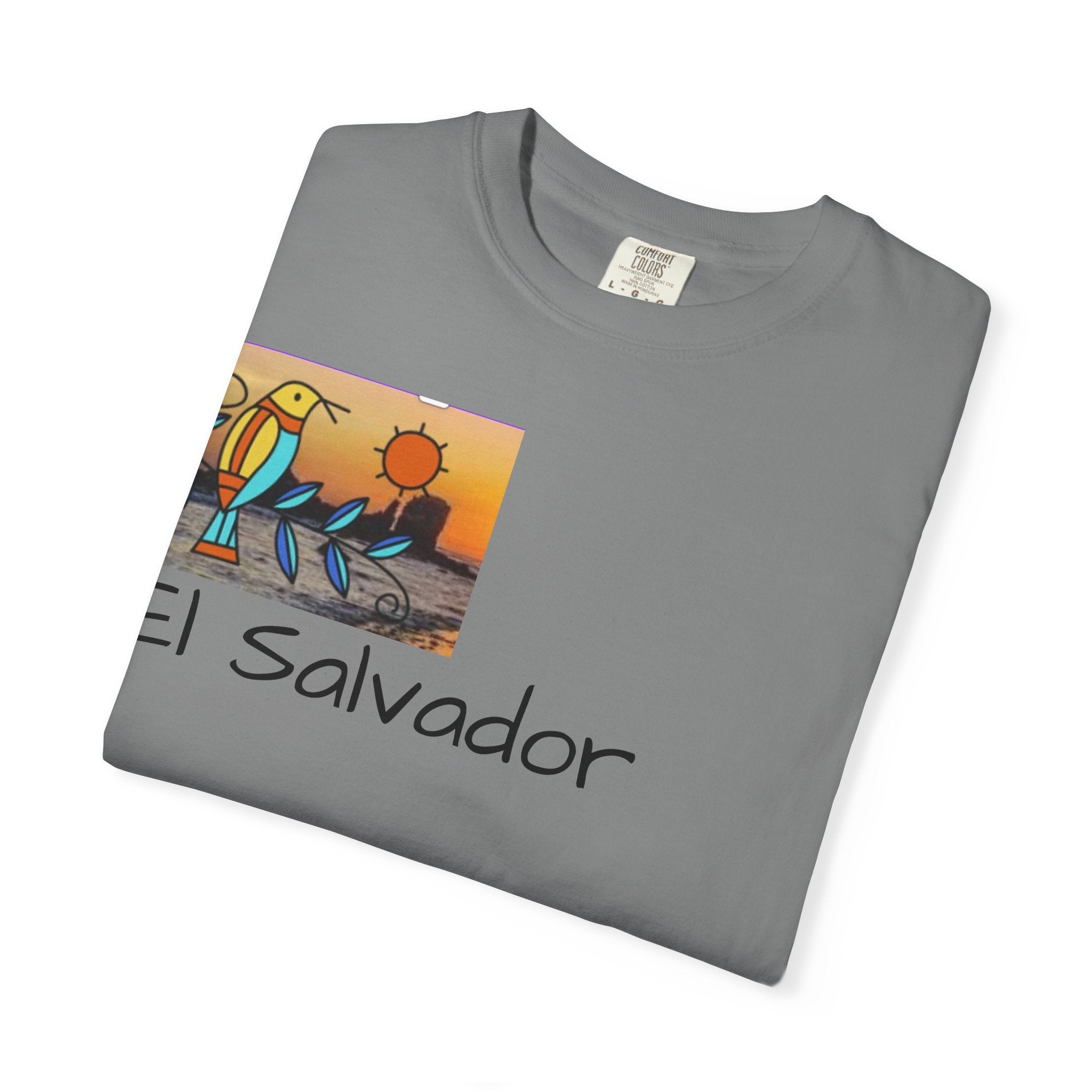 El Salvador Sunset Graphic T-Shirt
