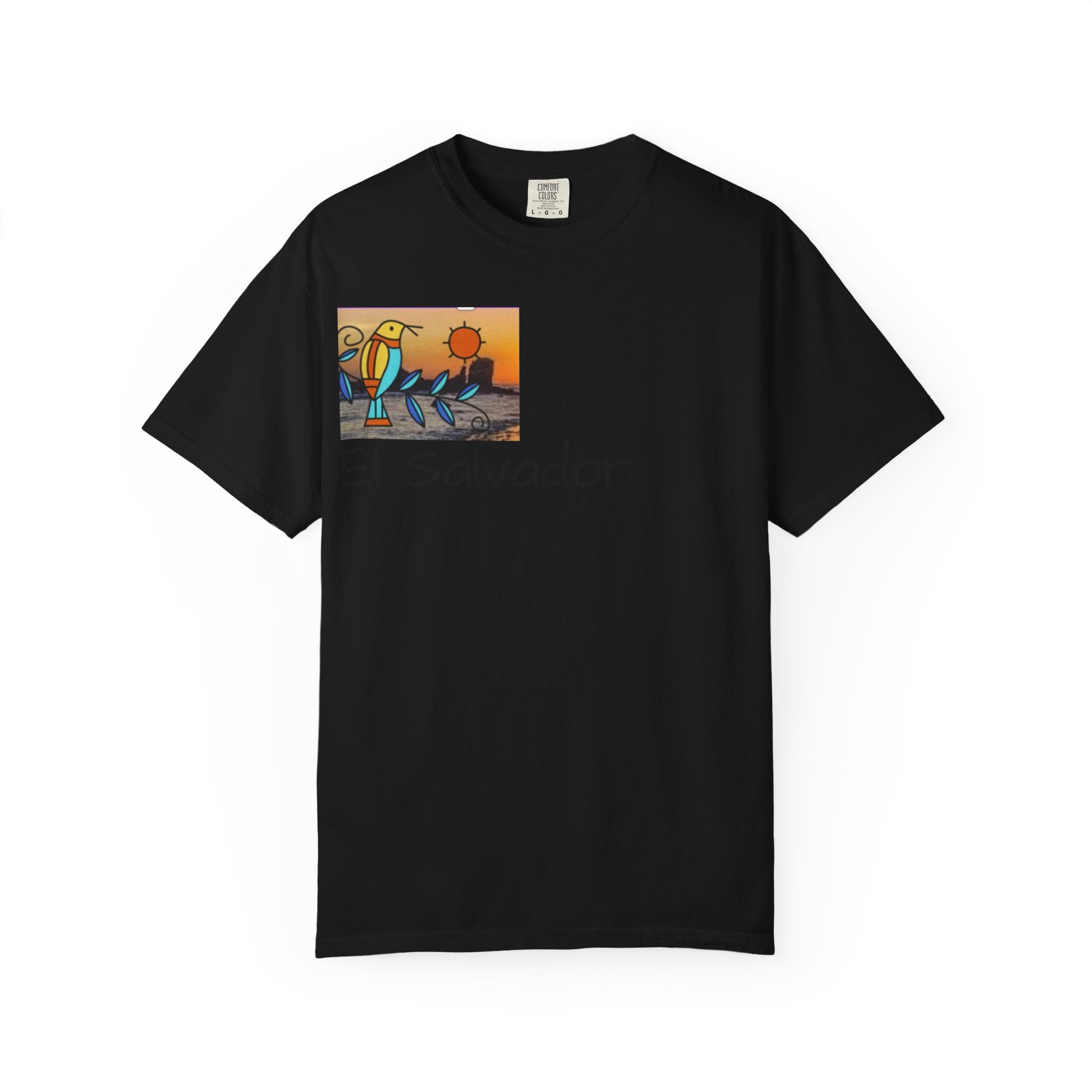 El Salvador Sunset Graphic T-Shirt