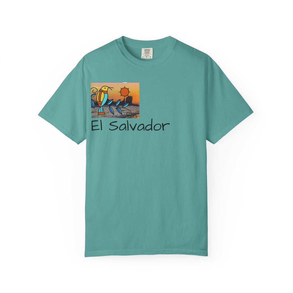 El Salvador Sunset Graphic T-Shirt